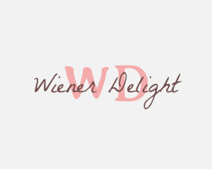 Feminine Script Writing logo design