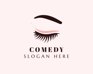 Eyelash Eyebrow Makeup Logo