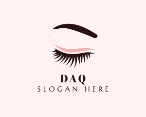 Eyelash Eyebrow Makeup Logo