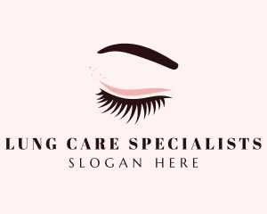 Eyelash Eyebrow Makeup logo design