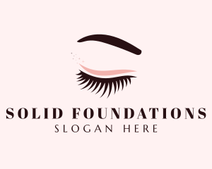 Cosmetic Surgery - Eyelash Eyebrow Makeup logo design