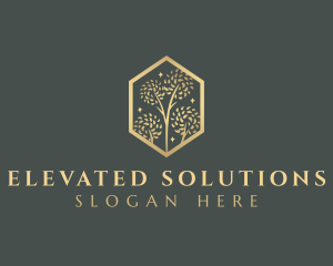 Premium Tree Orchard logo design