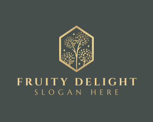 Premium Tree Orchard logo design