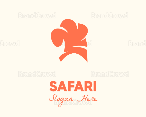 Orange Chef Hat Logo