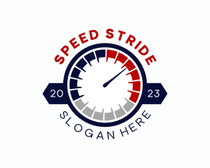 Automotive Speed Meter logo design