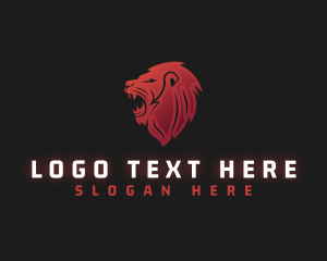 Zoo - Lion Wild Predator logo design