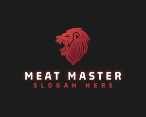 Carnivore - Lion Wild Predator logo design