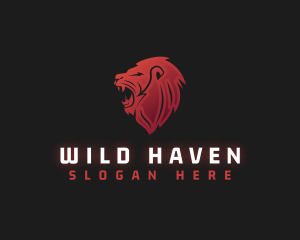 Lion Wild Predator  logo design