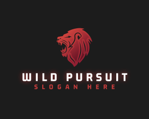 Lion Wild Predator  logo design