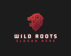 Lion Wild Predator  logo design