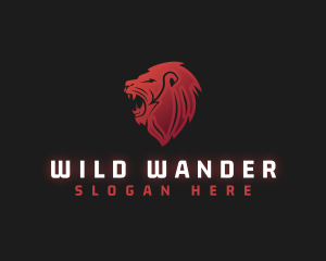 Lion Wild Predator  logo design