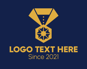 Honorary - Golden Olympic Medal logo design