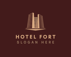 Residential Hotel Building  logo design