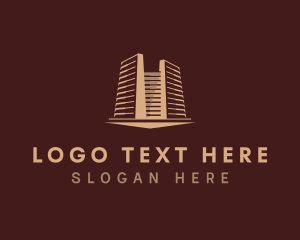 Office Space - Residential Hotel Building logo design