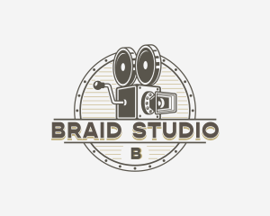 Videography Camera Studio logo design