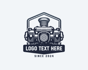 Engine Auto Repair Logo