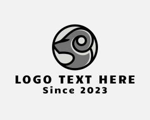 Mythology - Capricorn Zodiac Badge logo design