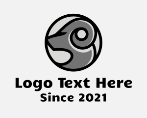 Zodiac - Capricorn Zodiac Badge logo design