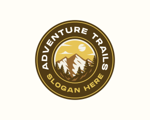 Mountain Tree Adventure logo design