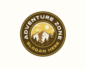 Mountain Tree Adventure logo design