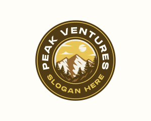 Everest - Mountain Tree Adventure logo design