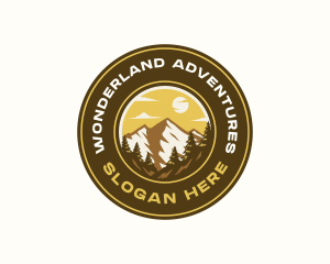 Mountain Tree Adventure logo design