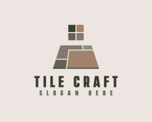 Tile - Geometric Tile Flooring logo design