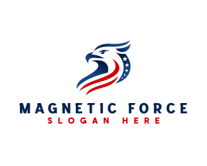 USA Air Force Eagle logo design