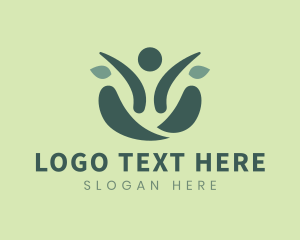 Meditation - Yoga Meditation Wellness logo design