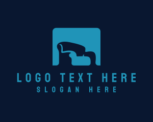 Home Staging - Chair Sofa Furniture logo design