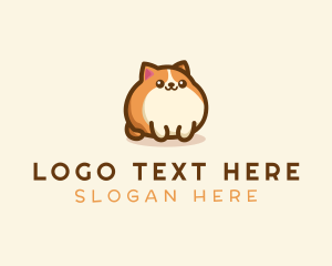 Pet Shop - Cute Kitty Pet Shop logo design