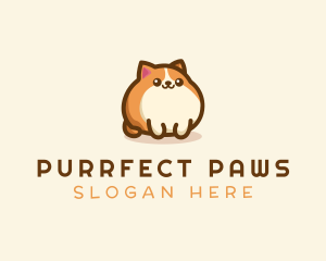 Kitty - Cute Kitty Pet Shop logo design