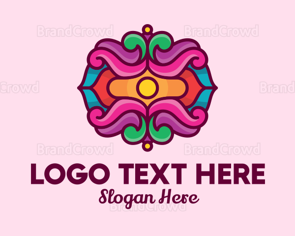 Fancy Festival Decoration Logo