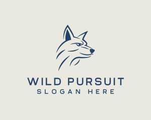 Hunt - Wolf Coyote Wildlife logo design