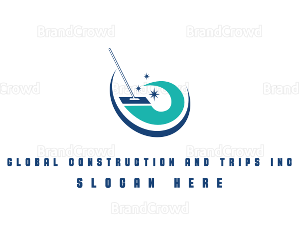 Sparkling Cleaning Mop Logo