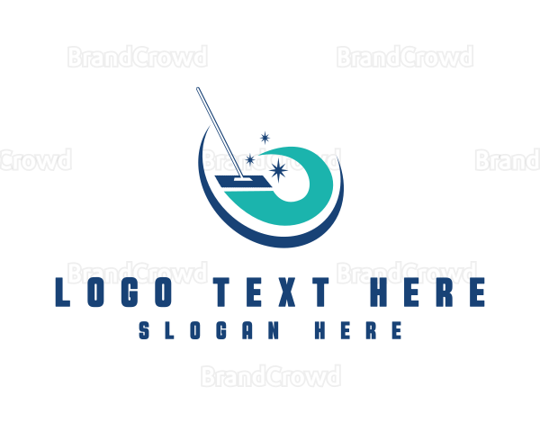 Sparkling Cleaning Mop Logo