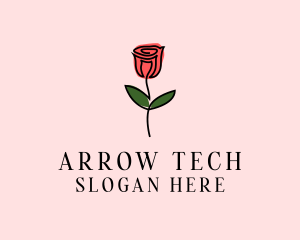 Rose Flower Garden logo design