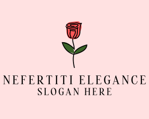 Rose Flower Garden logo design