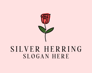 Rose Flower Garden logo design