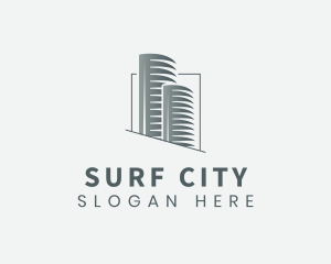 Construction City Building  logo design