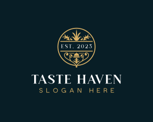 Upscale Restaurant Dining logo design