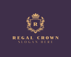 Regal Shield Royalty logo design