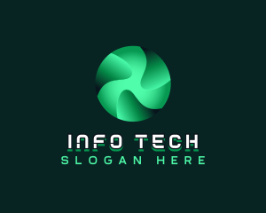 Information - Cyber AI Technology logo design