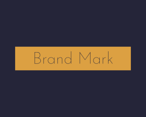 Trademark - Simple Minimalist Label logo design