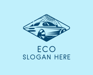Clean Sports Car Logo