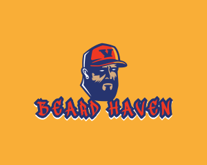 Beard - Beard Man Hipster logo design