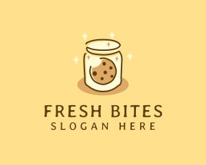 Cookie Jar Pastry Bites logo design