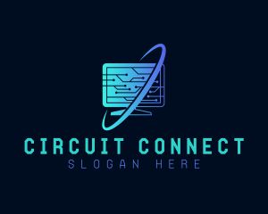 Circuit - Computer Circuit Technology logo design