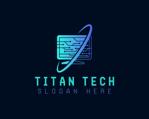 Computer Circuit Technology logo design