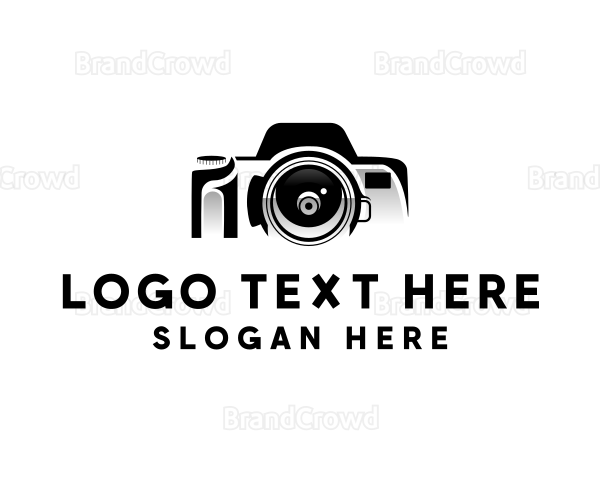 DSLR Camera Photography Logo